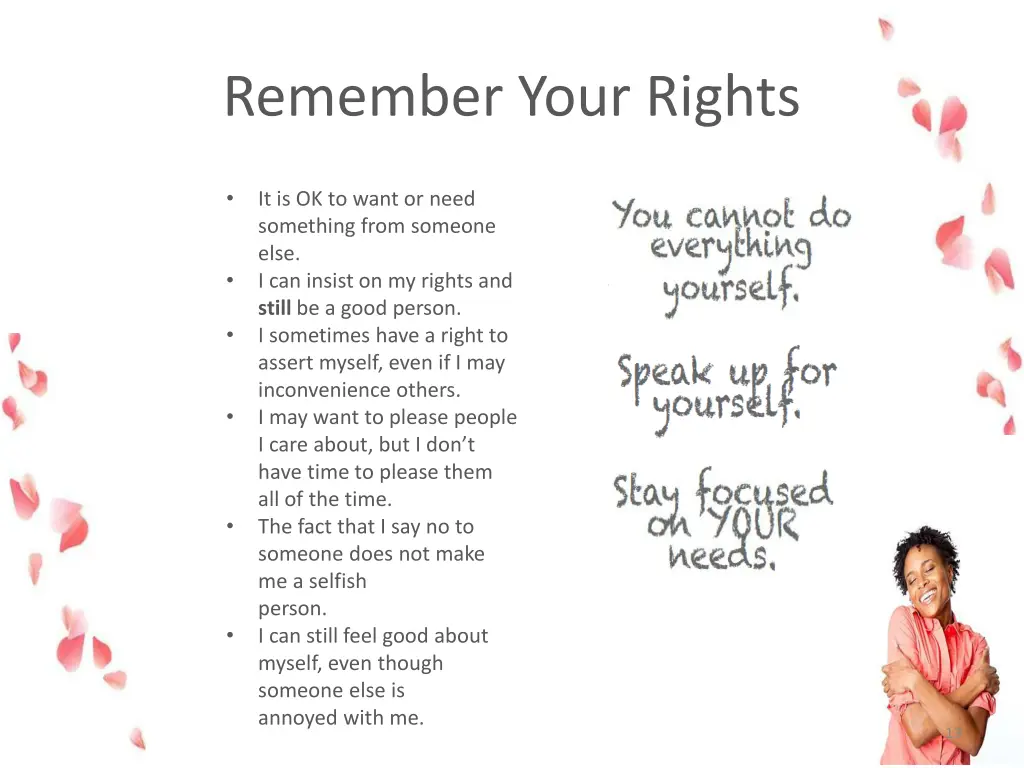 remember your rights