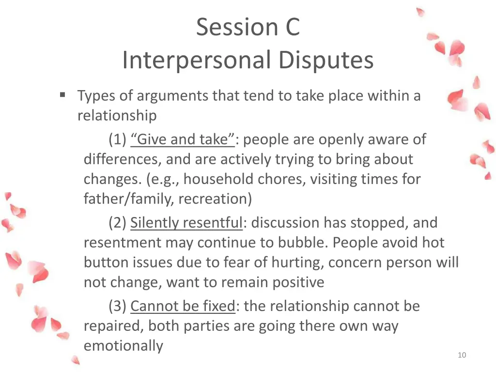 session c 1