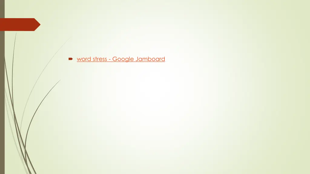 word stress google jamboard