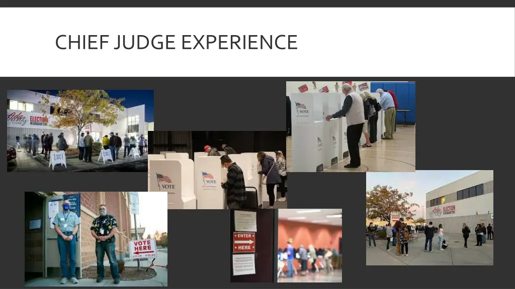 chief judge experience