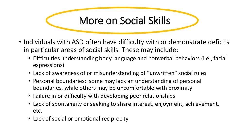 more on social skills more on social skills