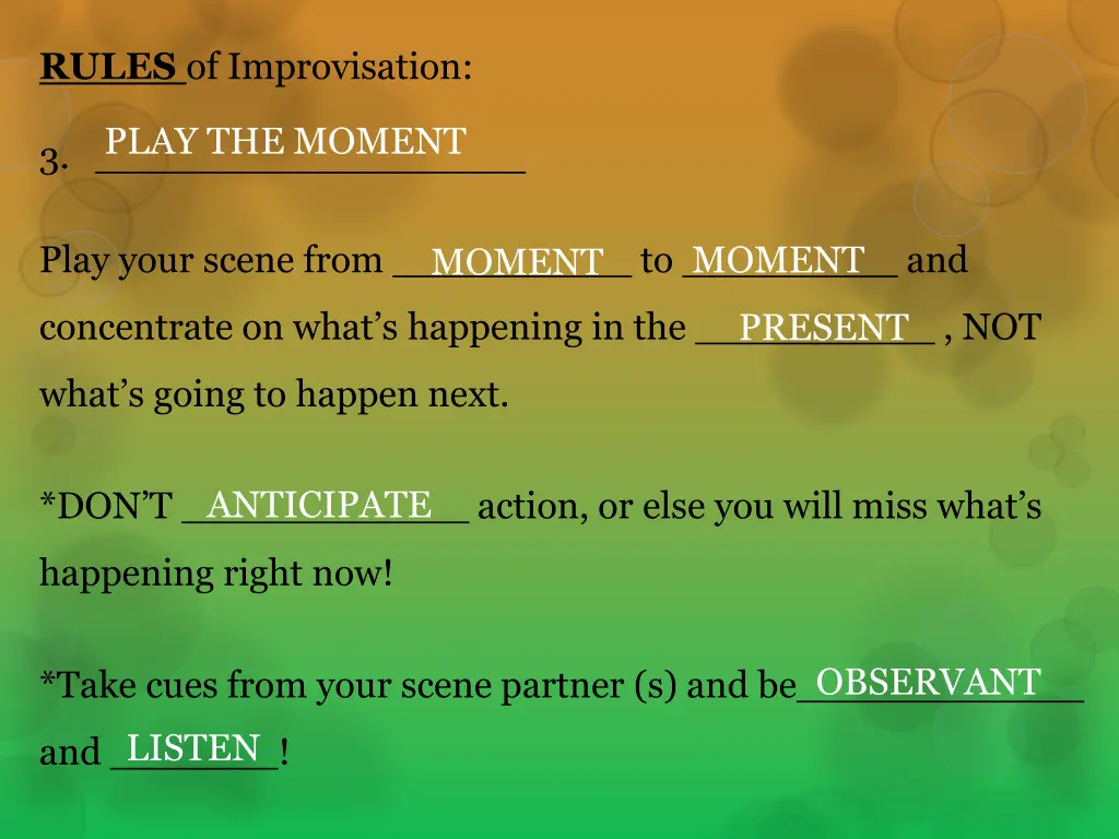 rules of improvisation 2