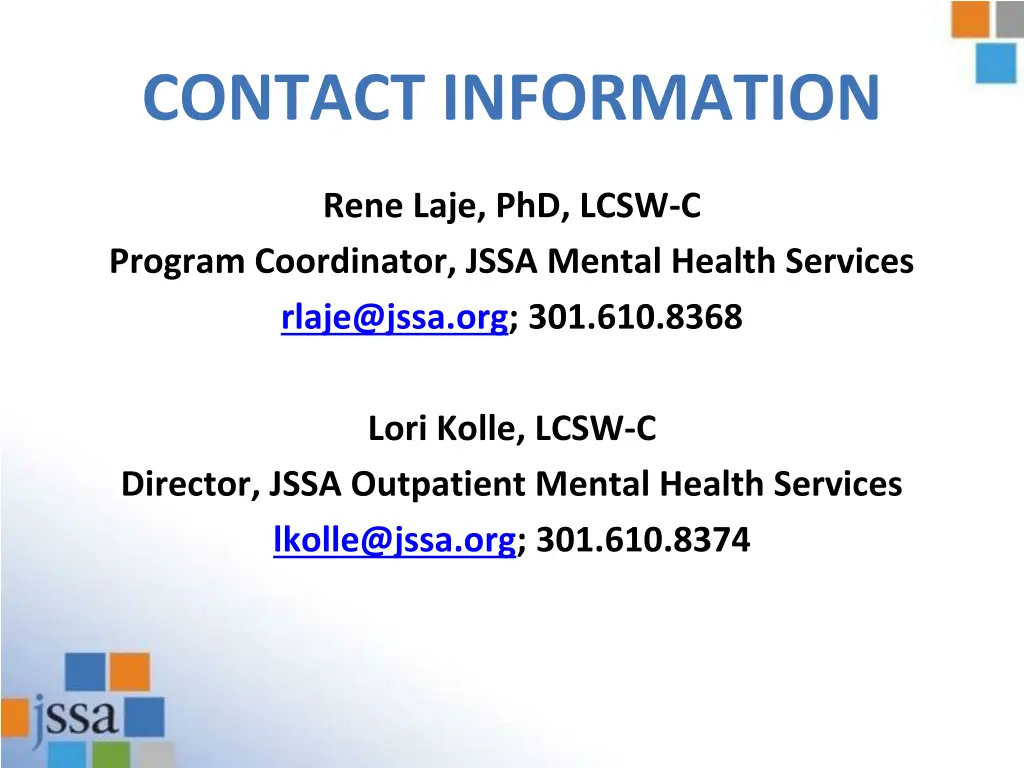 contact information