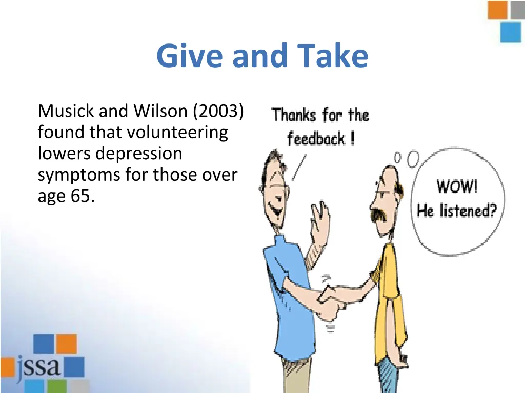 give and take