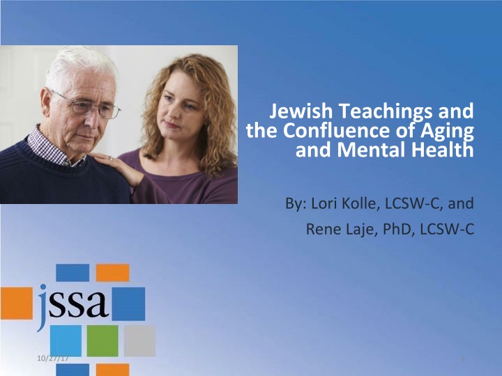 jewish teachings and the confluence of aging