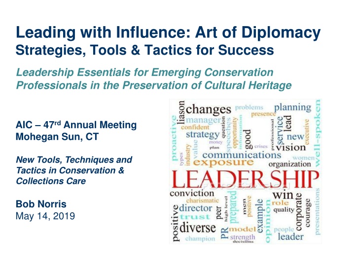 leading with influence art of diplomacy