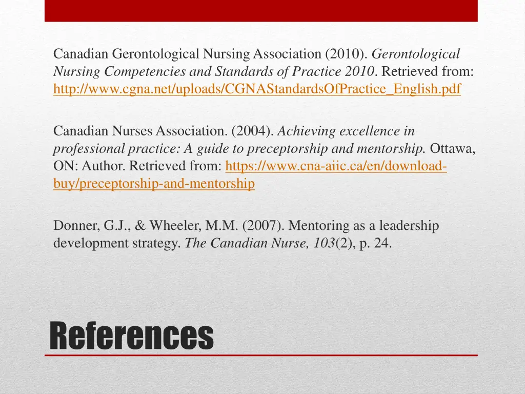 canadian gerontological nursing association 2010