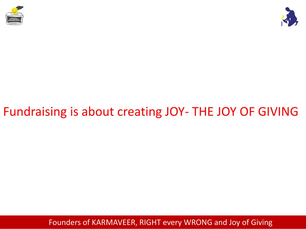 fundraising is about creating