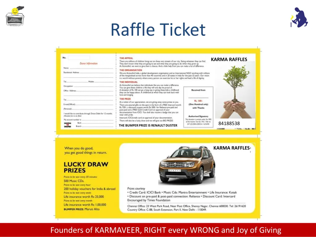 raffle ticket