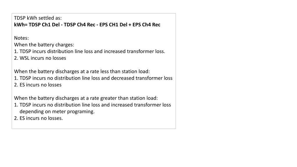 tdsp kwh settled as kwh tdsp ch1 del tdsp