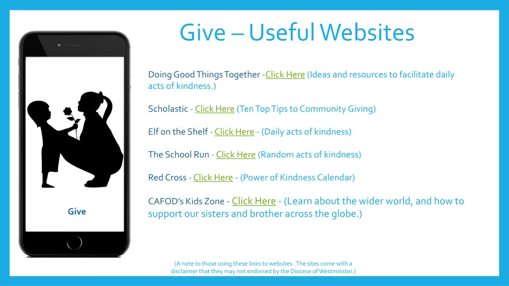 give useful websites