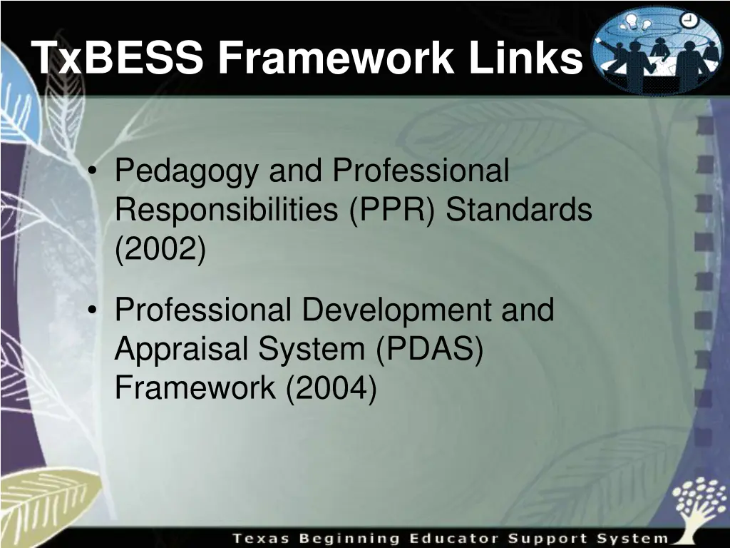 txbess framework links