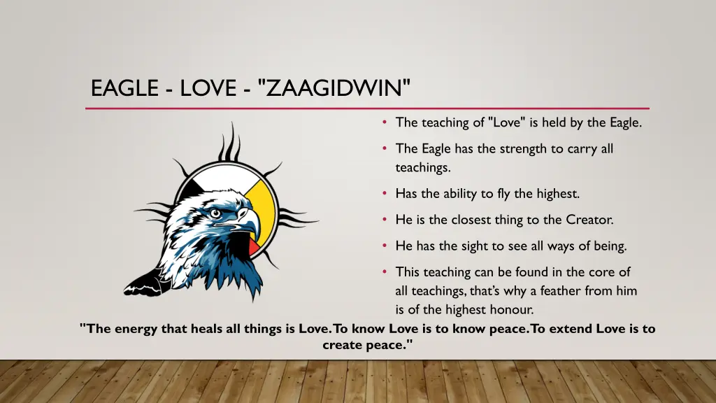 eagle love zaagidwin