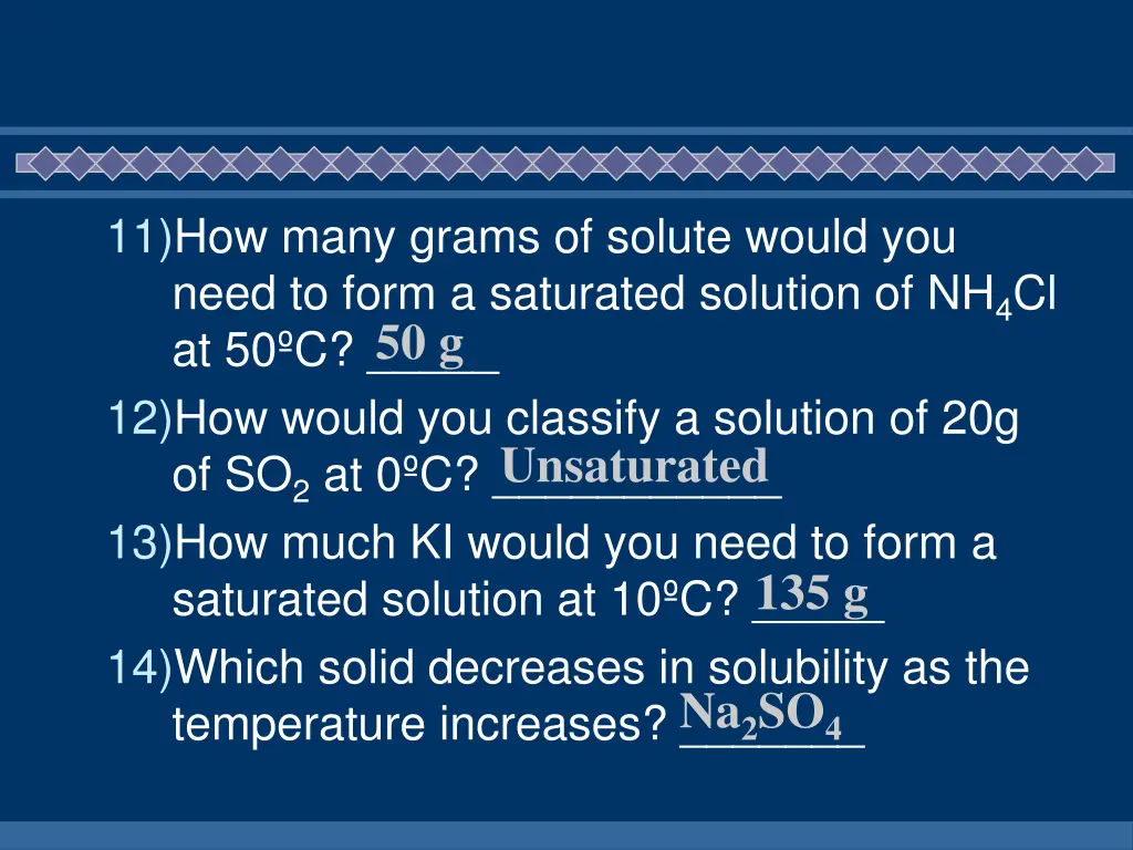 11 how many grams of solute would you need