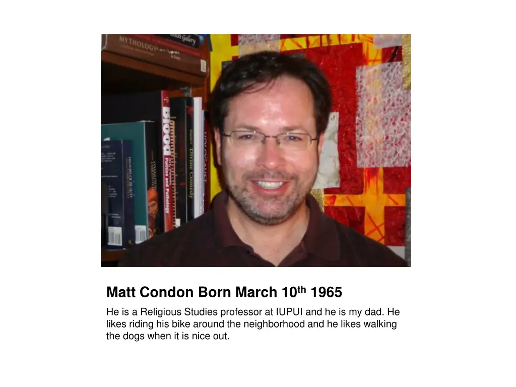 matt condon born march 10 th 1965