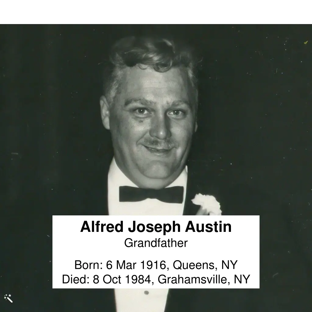 alfred joseph austin grandfather