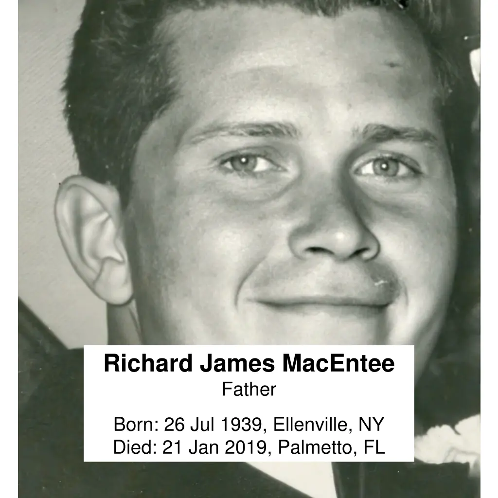 richard james macentee father