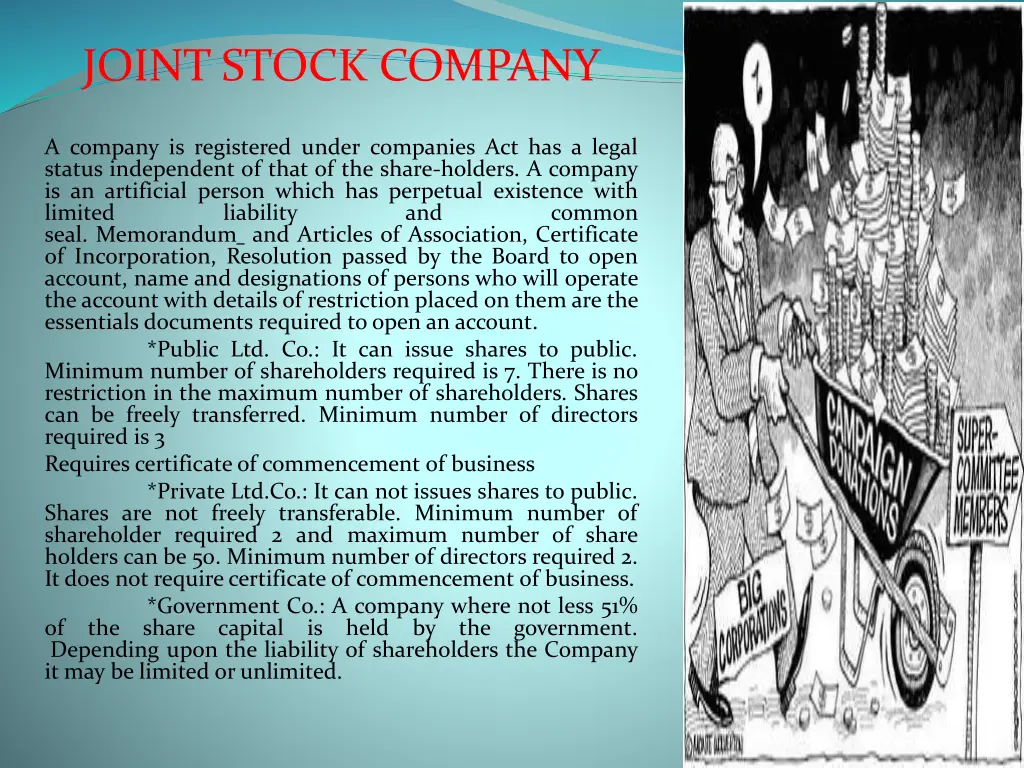 joint stock company