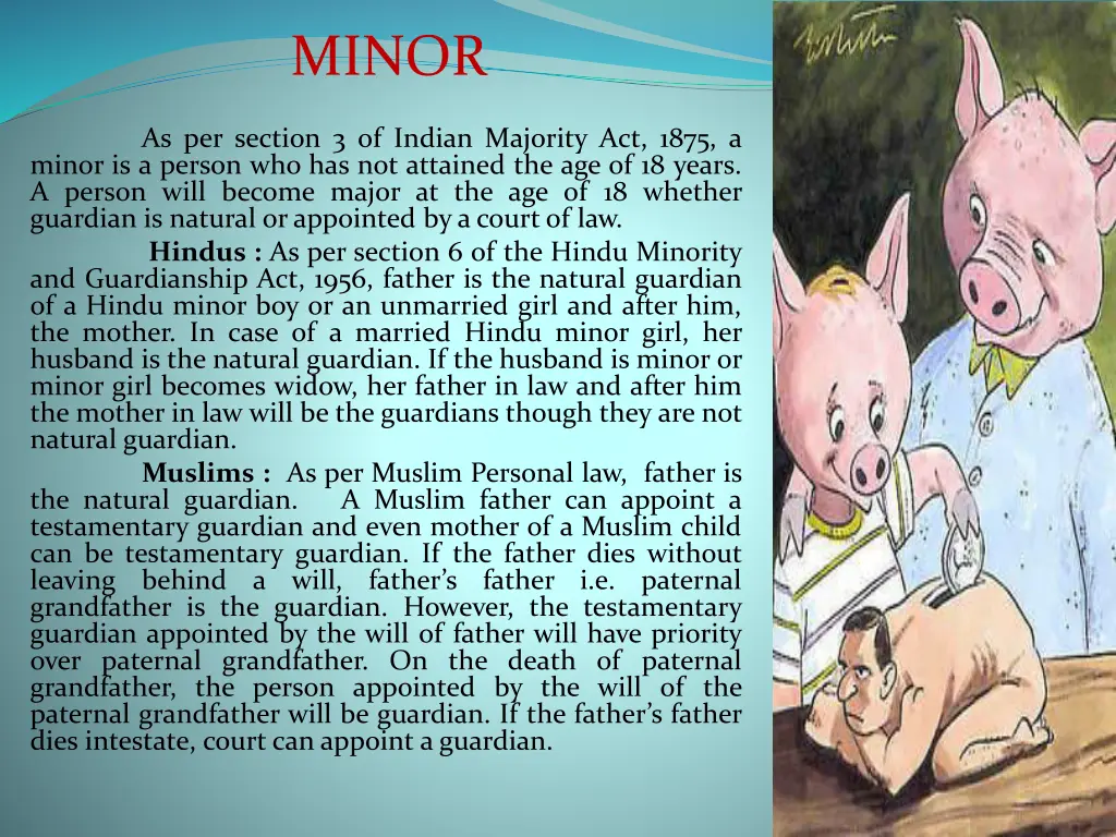 minor