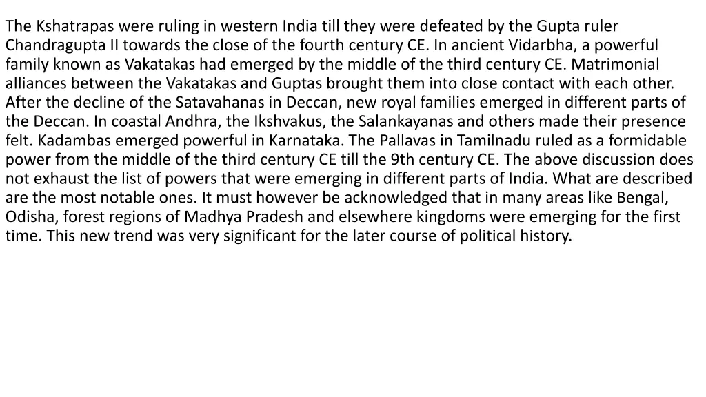 the kshatrapas were ruling in western india till