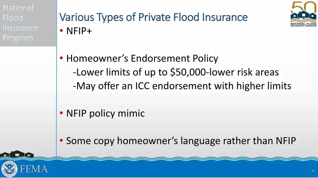 national flood insurance program 15