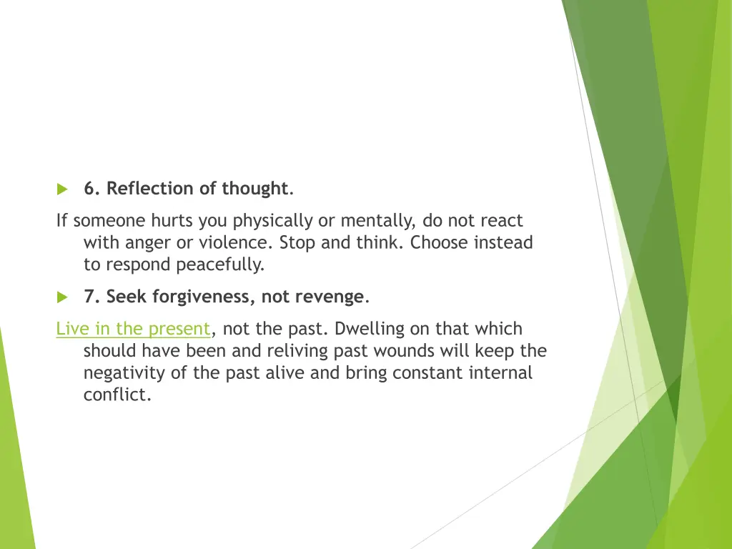 6 reflection of thought