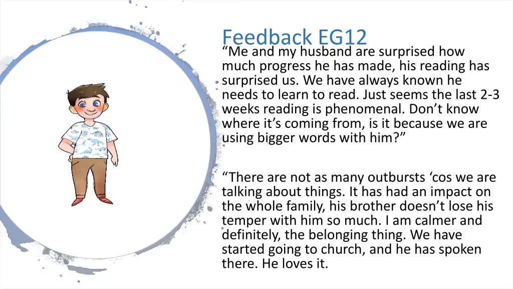 feedback eg12 me and my husband are surprised