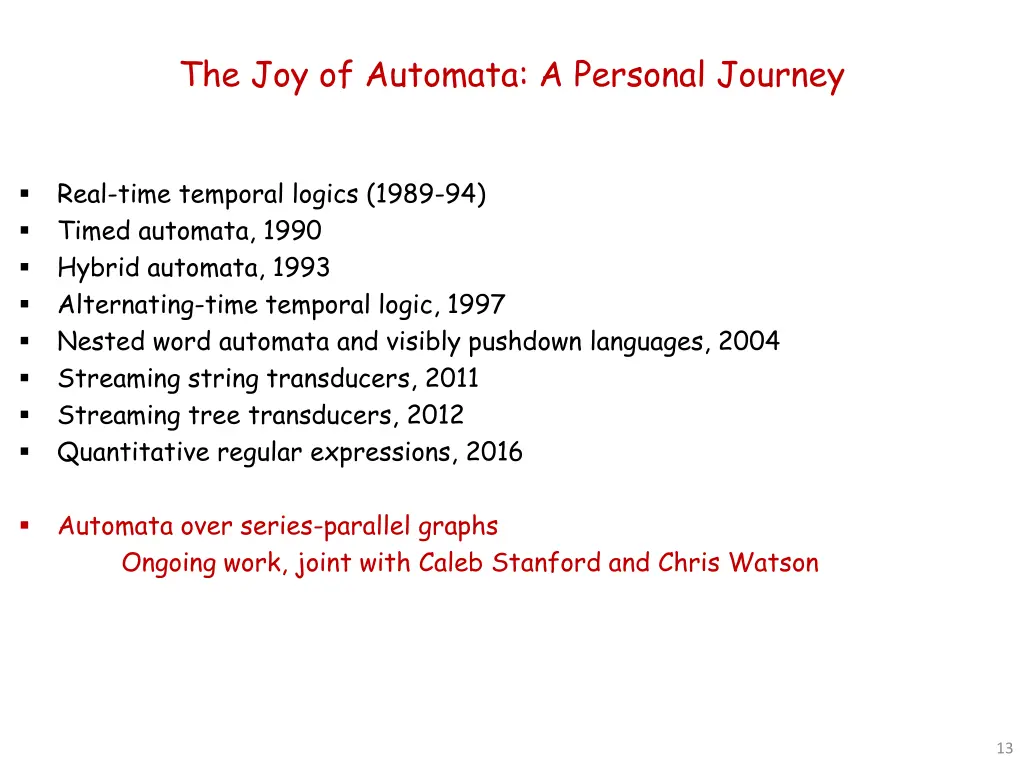 the joy of automata a personal journey