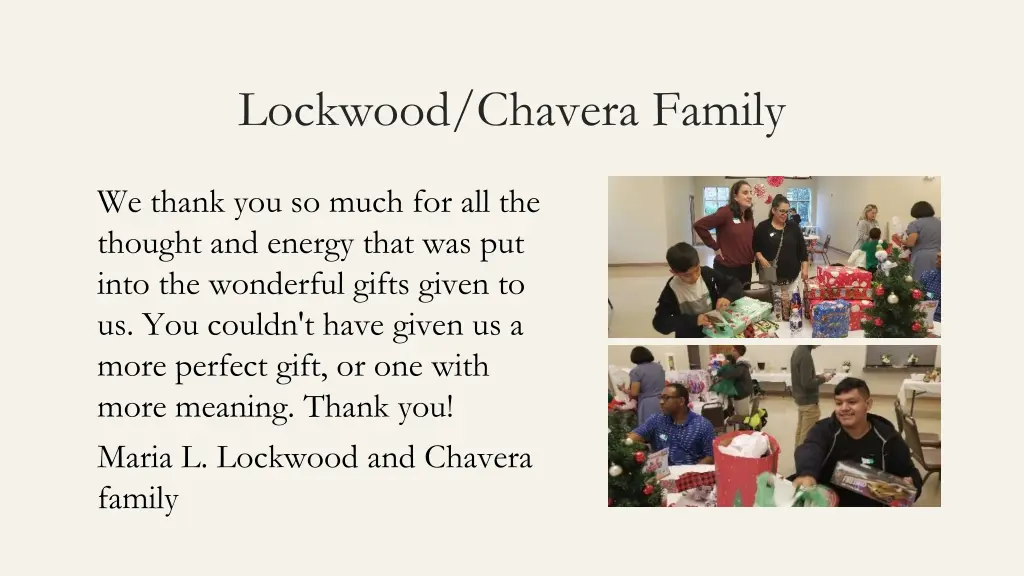 lockwood chavera family