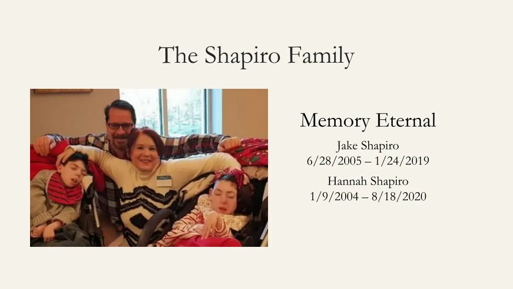 the shapiro family 1