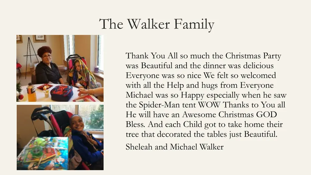 the walker family