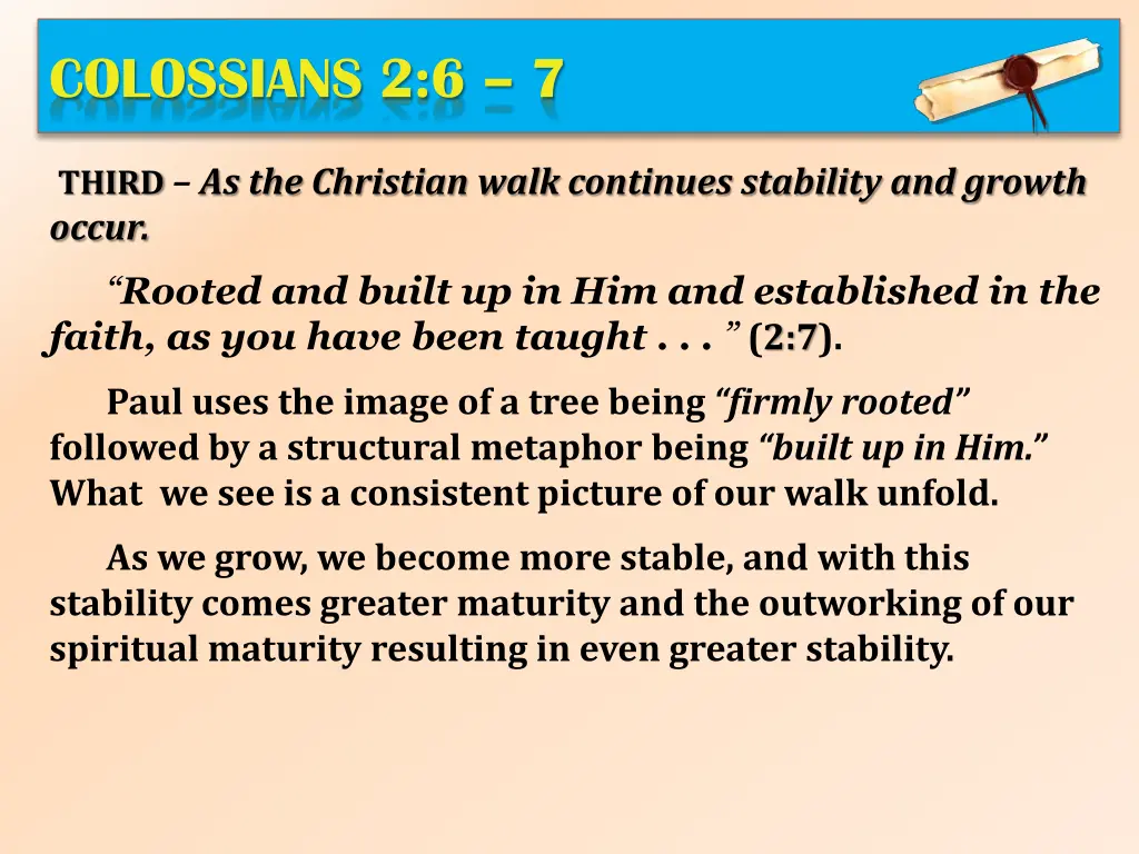 colossians 2 6 7 4