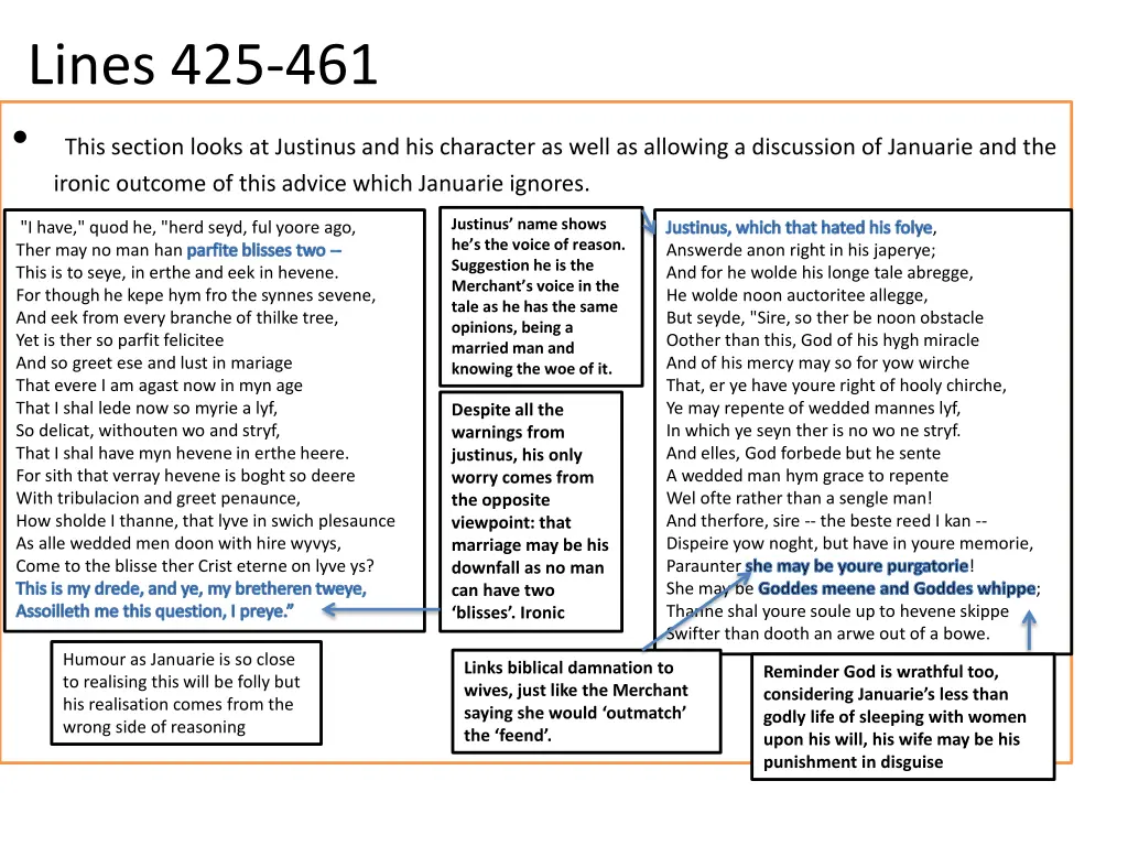 lines 425 461 this section looks at justinus