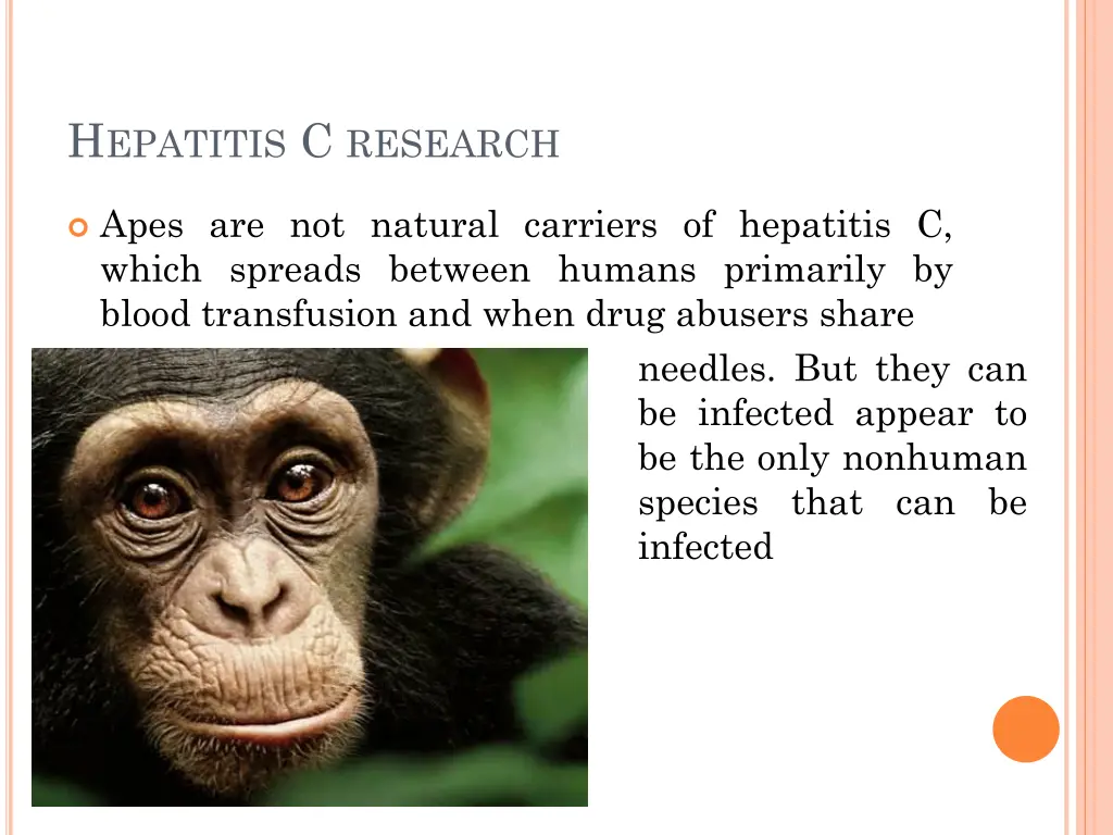 h epatitis c research