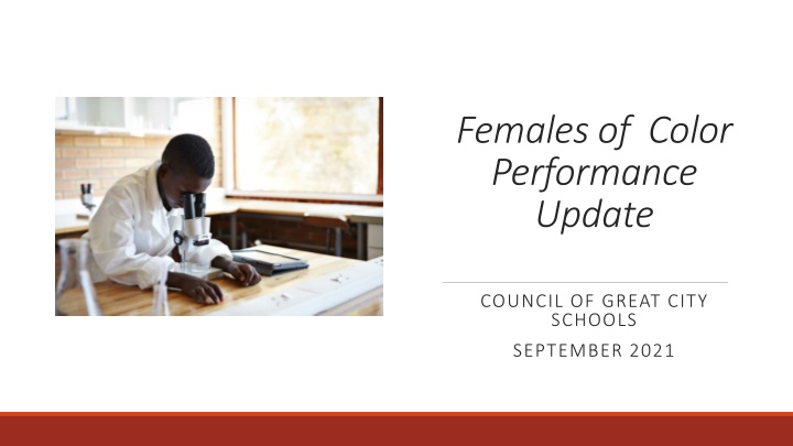 females of color performance update