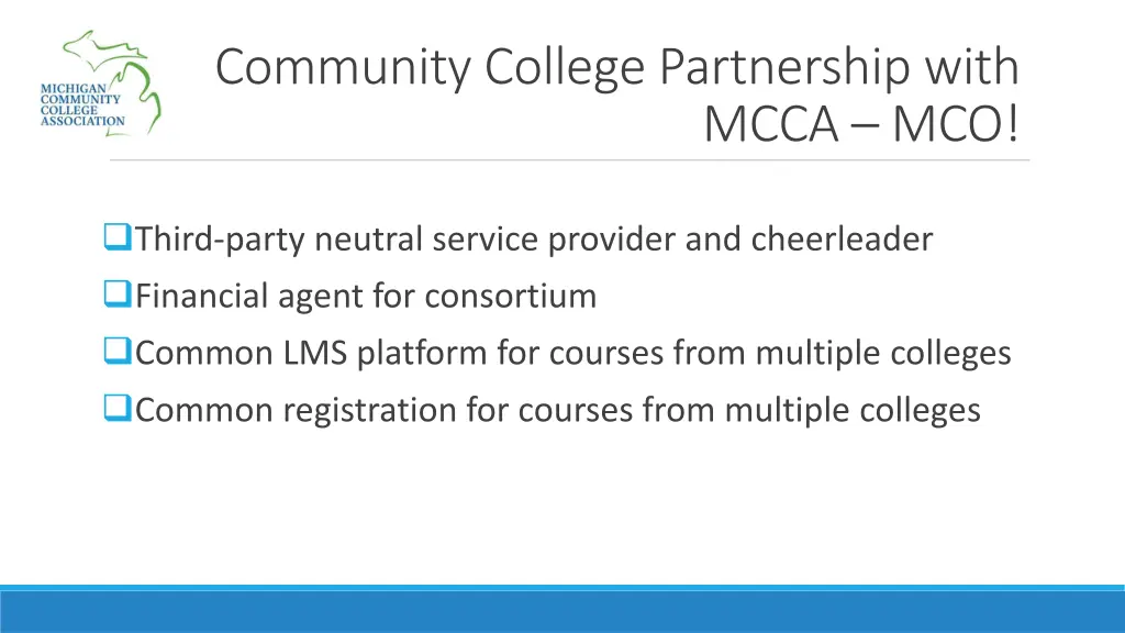 community college partnership with