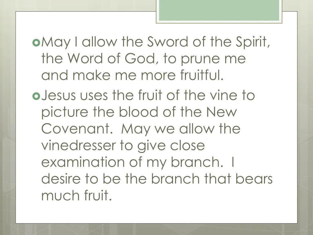 may i allow the sword of the spirit the word