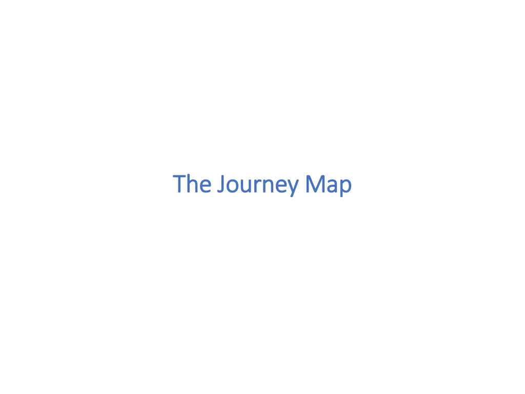 the journey map the journey map