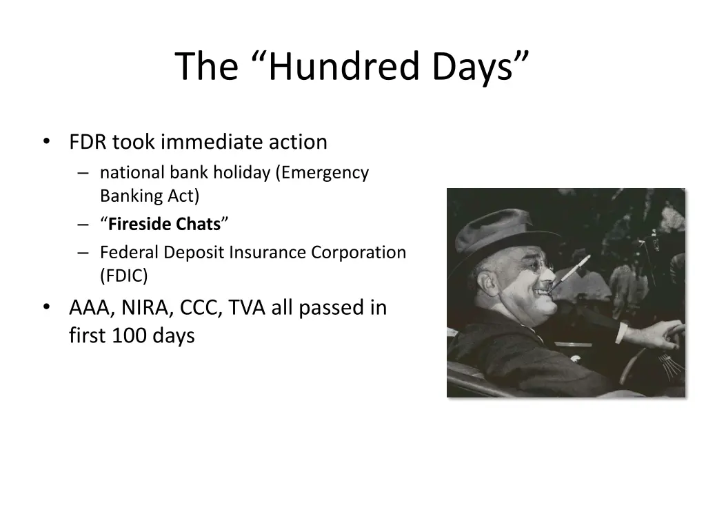 the hundred days