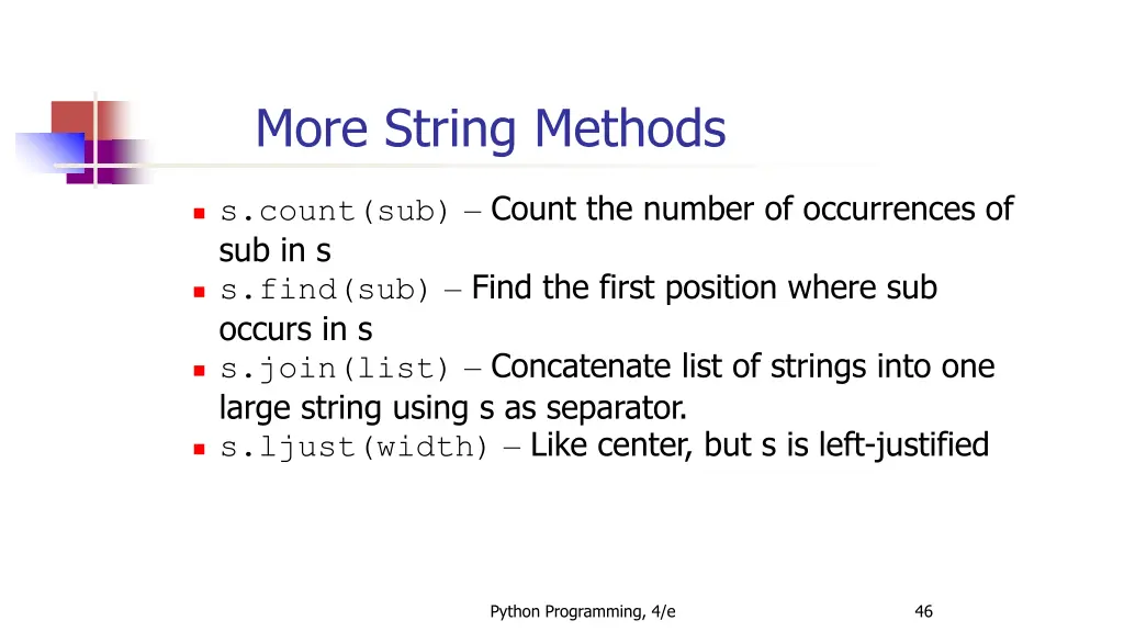 more string methods 1