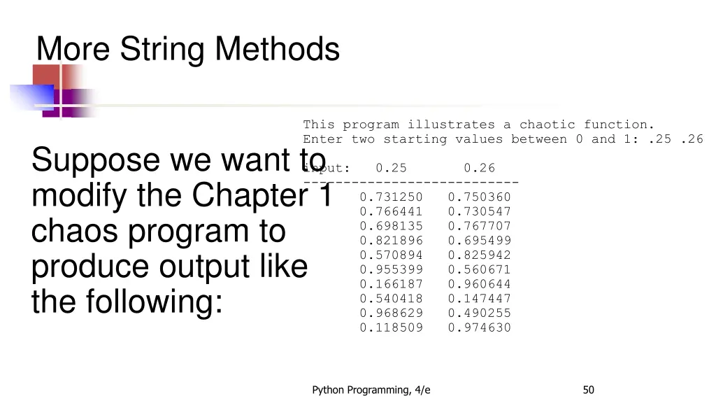 more string methods 4