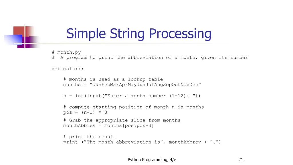 simple string processing 4