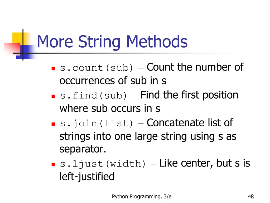 more string methods 1