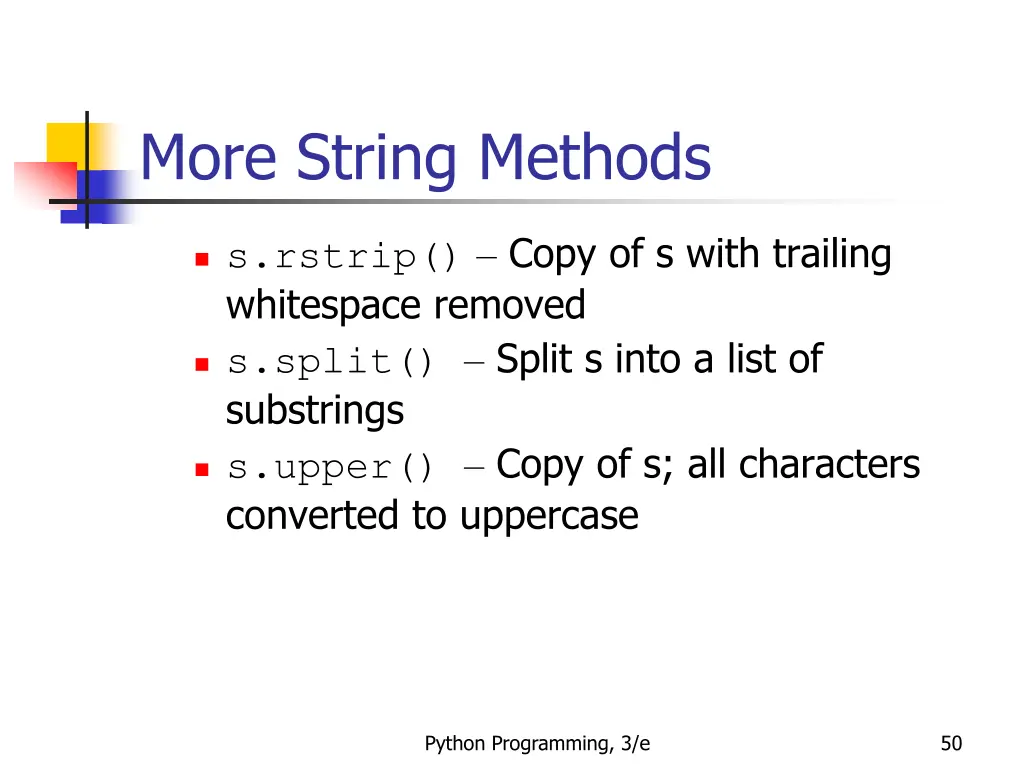 more string methods 3