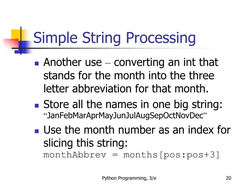 simple string processing 2