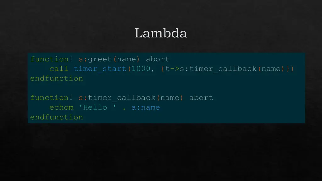 lambda