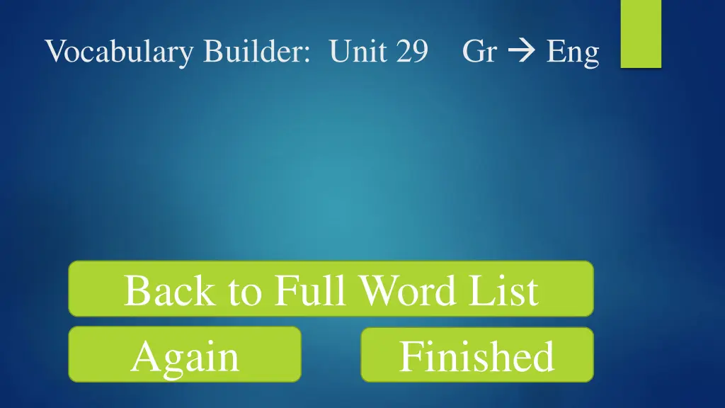 vocabulary builder unit 29 gr eng 23