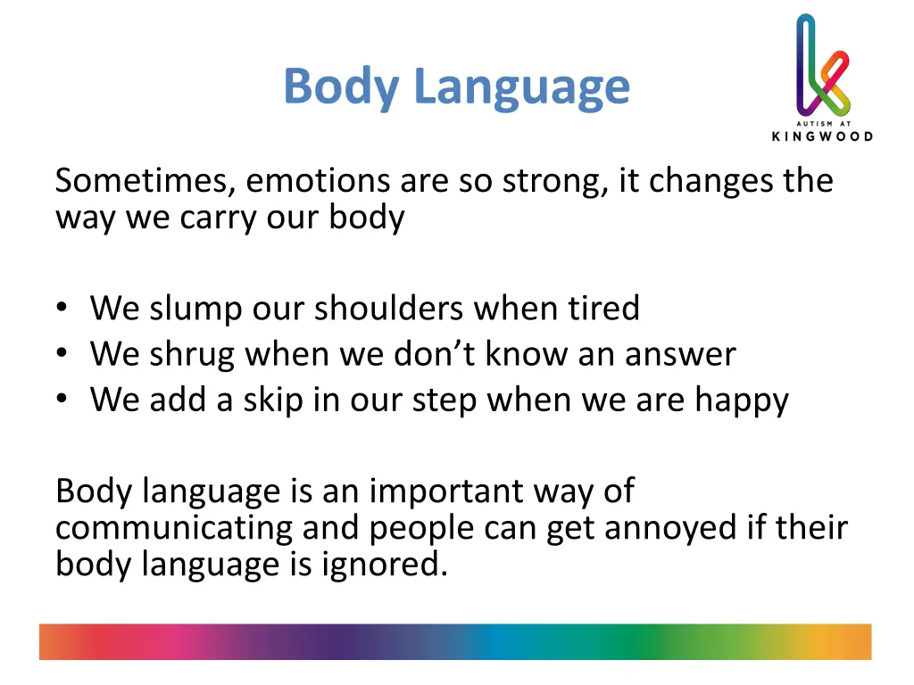 body language