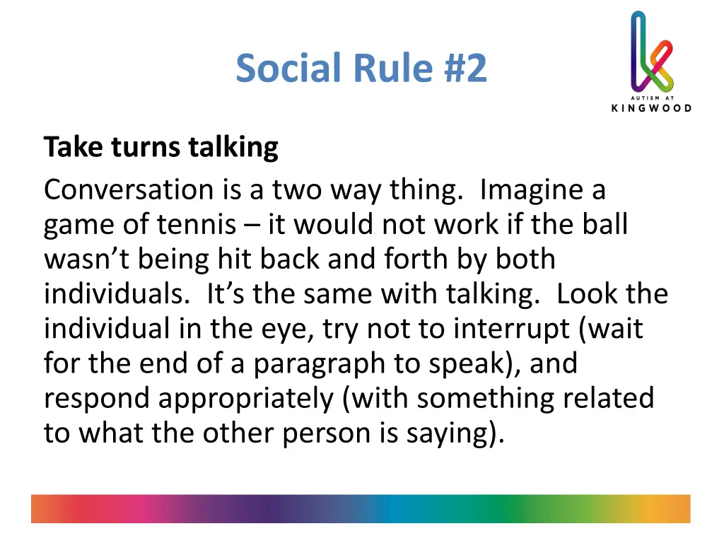 social rule 2