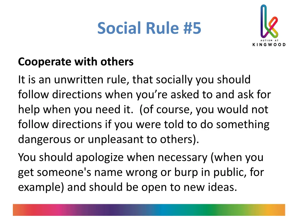 social rule 5